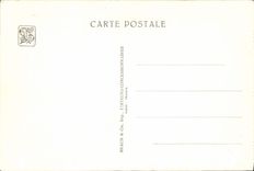 VINTAGE POSTCARD Fair Colonial International of Paris ISCED of information seen of night