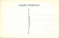 VINTAGE POSTCARD Fair Colonial International Of Paris 1931 air Sight Main entrance