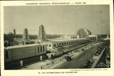CPA Exposition Coloniale Internationale De Paris 1931 Cite internationale des informations