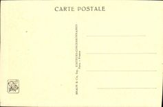 VINTAGE POSTCARD Fair Colonial International Of Paris 1931 Palates of the AOF gantries of the indigenous tradesmen
