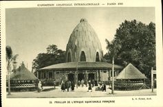 CPA Exposition Coloniale Internationale De Paris 1931 Pavillon de l'AEF