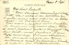 VINTAGE POSTCARD Fair Colonial International Of Paris 1931 AOF the palate seen of the section of Indo-China