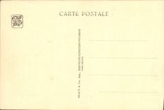 VINTAGE POSTCARD Fair Colonial International Of Paris 1931 Palates of the AOF the palate seen of the higher terrace restoring