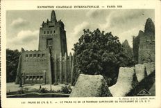 CPA Exposition Coloniale Internationale De Paris 1931 Palais de l'AOF Le palais vu de la terrasse superieure restaurant