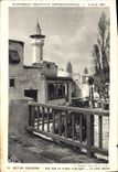 CPA Exposition Coloniale Internationale Paris 1931 Section tunisienne Vue sur la place publique Le cafe Maure 
