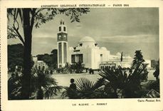 CPA Exposition Coloniale Internationale Paris 1931 Algerie Minaret