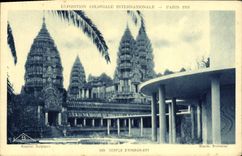 CPA Exposition Coloniale Internationale Paris 1931 Temple d'Angkor Vat