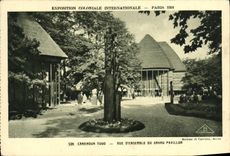 CPA Exposition Coloniale Internationale Paris 1931 Cameroun Togo Vue d'ensemble du grand pavillon