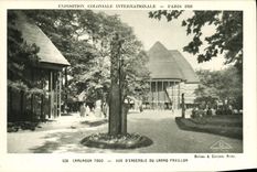 CPA Exposition Coloniale Internationale Paris 1931 Cameroun Togo Vue d'ensemble du grand pavillon