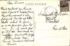 VINTAGE POSTCARD Fair Colonial International Paris 1931 Cameroun Togo Large palace