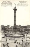 CPA Paris Place De La Bastille La Colonne De Juillet