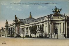 CPA Tout Paris Palais Des Beaux Arts Ou Grand Palais Avenue Nicolas II