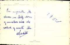 CPA Paris Foch Avenue et l'Arc de TRiomphe