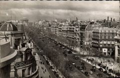 MODERN CARD Paris And Its Wonders Avenue Of the Champs Elysées