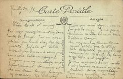 VINTAGE POSTCARD Festivals Of the Victoire July 14th, 1919 Italian Sailors