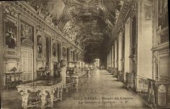 CPA Paris Musee Du Louvre La Galerie D'Apollon