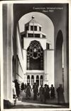 VINTAGE POSTCARD International exhibition Paris 1937 Pontifical Catholic House