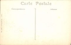 VINTAGE POSTCARD Paris Sainte the Vault Lintel And Tympanum Of the Loggia