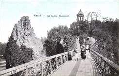 CPA Paris Les Buttes Chaumont