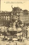 CPA Paris Statue De La Republique