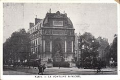 CPA Paris La Fontaine St Michel