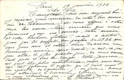 MODERN CARD Paris National theater Of Trocadero Seen Of Night