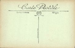 Festivales de la POSTAL de la VENDIMIA Victoire del 14 de julio de 1919 el mariscal Militaria de Douglas