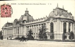 CPA Paris Le Petit Palais Des Champs Elysees