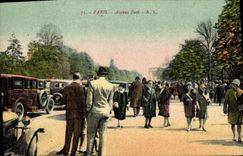CPA Paris Avenue Foch
