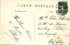 POSTAL París de la VENDIMIA el puente Alejandro y la explanada del Invalids