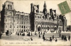 CPA Paris L'Hotel De Ville 