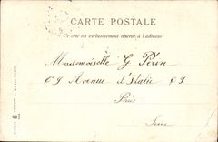 CPA Paris Parc Monceau Le Petit Pont