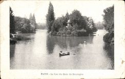 CPA Paris Le Lac Du Bois De Boulogne