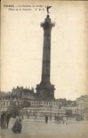 CPA Paris La Colonne De Juillet Place De La Bastille