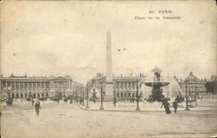 CPA Paris Place De La Concorde
