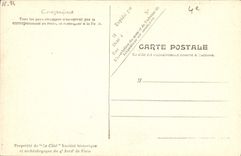 VINTAGE POSTCARD Old Paris the Notre Dame Pump in 1852