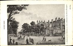 CPA Ancien Paris Le Boulevard De La Madeleine en 1818 Le Ministere Des Affaires Etrangeres