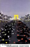 CPM To France By Messageries Maritimes Champs Elysees Arc de Triomphe
