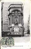 VINTAGE POSTCARD Paris the Statue De Moliere