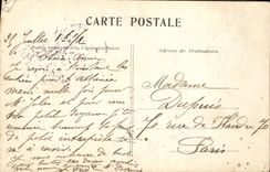 CPA Paris La Statue De Moliere