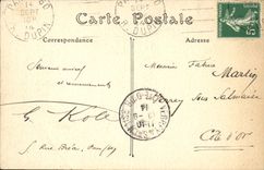 CPA Paris La Fontaine Moliere