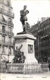 CPA Statue d'Etienne Dolet Paris 