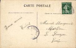 VINTAGE POSTCARD Paris Claude Bernard