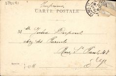 VINTAGE POSTCARD Paris Condorcet Havard