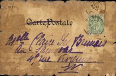 VINTAGE POSTCARD Chatelet 1750 Paris