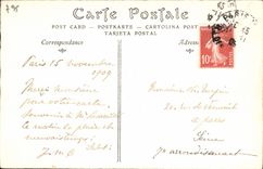 VINTAGE POSTCARD Manners And Habits Of Old Paris Water carrier And Commercial in Eventaire Towards 1826 Optitz