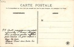 VINTAGE POSTCARD Old Paris the Street Holy Vincent Montmartre Maggi