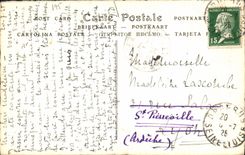 VINTAGE POSTCARD Manners And Habits Of Old Paris Beaule Of Small Be worth Hall in 1780