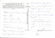 MODERN CARD the Mount Of the Larks Close the Herbaria