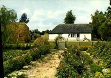 MODERN CARD With the Country Of Mounts Vendean Marsh Bourrine